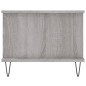 vidaXL Mesa de centro madera contrachapada gris Sonoma 90x50x40 cm vidaXL Mesa de centro madera contrachapada gris Sonoma 90x50x40 cm