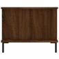 vidaXL Mesa de centro madera contrachapada roble marrón 90x50x40 cm vidaXL Mesa de centro madera contrachapada roble marrón 90x50x40 cm