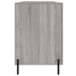 vidaXL Escritorio madera de ingeniería gris Sonoma 140x50x75 cm vidaXL Escritorio madera de ingeniería gris Sonoma 140x50x75 cm
