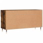 vidaXL Banco zapatero madera de ingeniería roble ahumado 102x35x55 cm vidaXL Banco zapatero madera de ingeniería roble ahumado 102x35x55 cm
