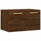 vidaXL Armario de pared madera ingeniería marrón roble 60x36,5x35 cm vidaXL Armario de pared madera ingeniería marrón roble 60x36,5x35 cm