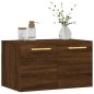 vidaXL Armario de pared madera ingeniería marrón roble 60x36,5x35 cm vidaXL Armario de pared madera ingeniería marrón roble 60x36,5x35 cm