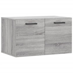 vidaXL Armario de pared madera de ingeniería gris Sonoma 60x36,5x35 cm