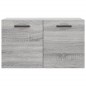 vidaXL Armario de pared madera de ingeniería gris Sonoma 60x36,5x35 cm vidaXL Armario de pared madera de ingeniería gris Sonoma 60x36,5x35 cm