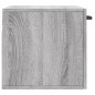vidaXL Armario de pared madera de ingeniería gris Sonoma 60x36,5x35 cm vidaXL Armario de pared madera de ingeniería gris Sonoma 60x36,5x35 cm