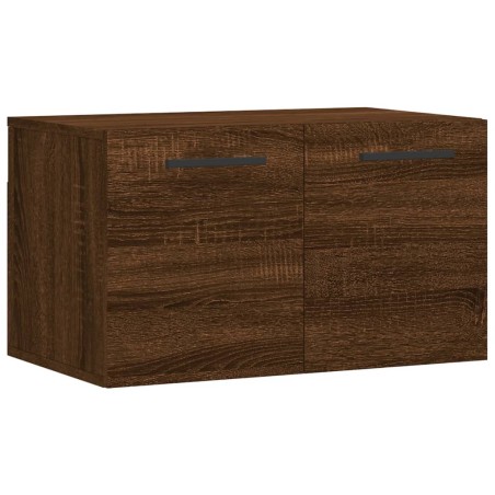 vidaXL Armario de pared madera ingeniería marrón roble 60x36,5x35 cm