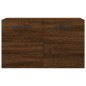 vidaXL Armario de pared madera ingeniería marrón roble 60x36,5x35 cm vidaXL Armario de pared madera ingeniería marrón roble 60x36,5x35 cm