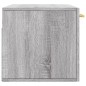 vidaXL Armario de pared madera de ingeniería gris Sonoma 80x36,5x35 cm vidaXL Armario de pared madera de ingeniería gris Sonoma 80x36,5x35 cm