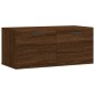 vidaXL Armario de pared madera ingeniería marrón roble 80x36,5x35 cm vidaXL Armario de pared madera ingeniería marrón roble 80x36,5x35 cm