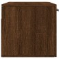 vidaXL Armario de pared madera ingeniería marrón roble 80x36,5x35 cm vidaXL Armario de pared madera ingeniería marrón roble 80x36,5x35 cm
