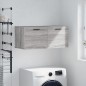 vidaXL Armario de pared madera de ingeniería gris Sonoma 80x36,5x35 cm vidaXL Armario de pared madera de ingeniería gris Sonoma 80x36,5x35 cm