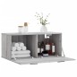 vidaXL Armario de pared madera de ingeniería gris Sonoma 80x36,5x35 cm vidaXL Armario de pared madera de ingeniería gris Sonoma 80x36,5x35 cm
