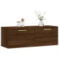vidaXL Armario de pared madera ingeniería marrón roble 100x36,5x35 cm vidaXL Armario de pared madera ingeniería marrón roble 100x36,5x35 cm