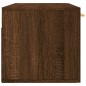 vidaXL Armario de pared madera ingeniería marrón roble 100x36,5x35 cm vidaXL Armario de pared madera ingeniería marrón roble 100x36,5x35 cm