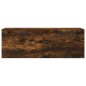 vidaXL Armario de pared madera ingeniería roble ahumado 100x36,5x35 cm vidaXL Armario de pared madera ingeniería roble ahumado 100x36,5x35 cm