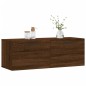 vidaXL Armario de pared madera ingeniería marrón roble 100x36,5x35 cm vidaXL Armario de pared madera ingeniería marrón roble 100x36,5x35 cm