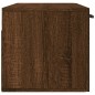 vidaXL Armario de pared madera ingeniería marrón roble 100x36,5x35 cm vidaXL Armario de pared madera ingeniería marrón roble 100x36,5x35 cm