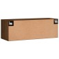vidaXL Armario de pared madera ingeniería marrón roble 100x36,5x35 cm vidaXL Armario de pared madera ingeniería marrón roble 100x36,5x35 cm