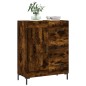 vidaXL Aparador de madera de ingeniería roble ahumado 69,5x34x90 cm vidaXL Aparador de madera de ingeniería roble ahumado 69,5x34x90 cm