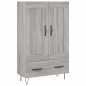 vidaXL Aparador alto madera de ingeniería gris Sonoma 69,5x31x115 cm vidaXL Aparador alto madera de ingeniería gris Sonoma 69,5x31x115 cm