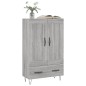 vidaXL Aparador alto madera de ingeniería gris Sonoma 69,5x31x115 cm vidaXL Aparador alto madera de ingeniería gris Sonoma 69,5x31x115 cm