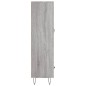 vidaXL Aparador alto madera de ingeniería gris Sonoma 69,5x31x115 cm vidaXL Aparador alto madera de ingeniería gris Sonoma 69,5x31x115 cm