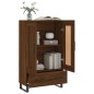 vidaXL Aparador alto madera de ingeniería roble marrón 69,5x31x115 cm vidaXL Aparador alto madera de ingeniería roble marrón 69,5x31x115 cm