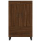 vidaXL Aparador alto madera de ingeniería roble marrón 69,5x31x115 cm vidaXL Aparador alto madera de ingeniería roble marrón 69,5x31x115 cm