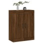 vidaXL Armario de pared madera ingeniería roble marrón 69,5x34x90 cm vidaXL Armario de pared madera ingeniería roble marrón 69,5x34x90 cm