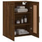 vidaXL Armario de pared madera ingeniería roble marrón 69,5x34x90 cm vidaXL Armario de pared madera ingeniería roble marrón 69,5x34x90 cm