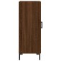 vidaXL Aparador madera de ingeniería marrón roble 34,5x34x90 cm vidaXL Aparador madera de ingeniería marrón roble 34,5x34x90 cm