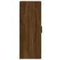 vidaXL Armario de pared madera ingeniería marrón roble 34,5x34x90 cm vidaXL Armario de pared madera ingeniería marrón roble 34,5x34x90 cm