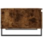 vidaXL Mesa de centro madera contrachapada roble ahumado 55x55x36,5 cm vidaXL Mesa de centro madera contrachapada roble ahumado 55x55x36,5 cm
