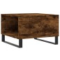 vidaXL Mesa de centro madera contrachapada roble ahumado 55x55x36,5 cm vidaXL Mesa de centro madera contrachapada roble ahumado 55x55x36,5 cm