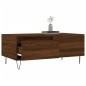 vidaXL Mesa de centro madera contrachapada marrón roble 90x50x36,5 cm vidaXL Mesa de centro madera contrachapada marrón roble 90x50x36,5 cm