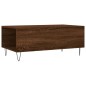 vidaXL Mesa de centro madera contrachapada marrón roble 90x50x36,5 cm vidaXL Mesa de centro madera contrachapada marrón roble 90x50x36,5 cm