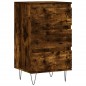 vidaXL Aparador madera de ingeniería roble ahumado 40x35x70 cm vidaXL Aparador madera de ingeniería roble ahumado 40x35x70 cm
