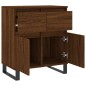 vidaXL Aparador madera contrachapada marrón roble 60x35x70 cm vidaXL Aparador madera contrachapada marrón roble 60x35x70 cm