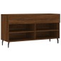 vidaXL Banco zapatero madera de ingeniería marrón roble 102x35x55 cm vidaXL Banco zapatero madera de ingeniería marrón roble 102x35x55 cm