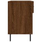 vidaXL Banco zapatero madera de ingeniería marrón roble 102x35x55 cm vidaXL Banco zapatero madera de ingeniería marrón roble 102x35x55 cm