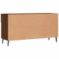 vidaXL Banco zapatero madera de ingeniería marrón roble 102x35x55 cm vidaXL Banco zapatero madera de ingeniería marrón roble 102x35x55 cm