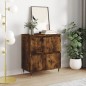 vidaXL Aparador madera contrachapada color roble ahumado 60x35x70 cm vidaXL Aparador madera contrachapada color roble ahumado 60x35x70 cm