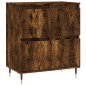 vidaXL Aparador madera contrachapada color roble ahumado 60x35x70 cm vidaXL Aparador madera contrachapada color roble ahumado 60x35x70 cm