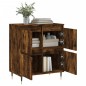 vidaXL Aparador madera contrachapada color roble ahumado 60x35x70 cm vidaXL Aparador madera contrachapada color roble ahumado 60x35x70 cm