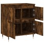 vidaXL Aparador madera contrachapada color roble ahumado 60x35x70 cm vidaXL Aparador madera contrachapada color roble ahumado 60x35x70 cm