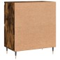 vidaXL Aparador madera contrachapada color roble ahumado 60x35x70 cm vidaXL Aparador madera contrachapada color roble ahumado 60x35x70 cm