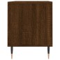 vidaXL Mueble de TV madera contrachapada marrón roble 100x34,5x44,5 cm
