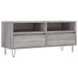vidaXL Mueble de TV madera contrachapada gris Sonoma 100x34,5x44,5 cm vidaXL Mueble de TV madera contrachapada gris Sonoma 100x34,5x44,5 cm