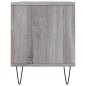 vidaXL Mueble de TV madera contrachapada gris Sonoma 100x34,5x44,5 cm vidaXL Mueble de TV madera contrachapada gris Sonoma 100x34,5x44,5 cm