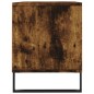 vidaXL Mueble de TV madera contrachapada roble ahumado 100x34,5x44,5cm vidaXL Mueble de TV madera contrachapada roble ahumado 100x34,5x44,5cm